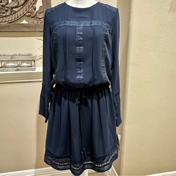 NWT Gibson Latimer Long Sleeve Lightweight Dress Size Small - Picture 3 of 15